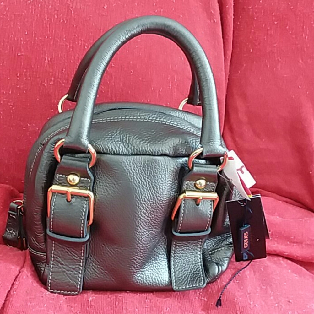 Italy Leather Handbag Guia's 1964 Bronze NWT
